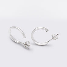 Load image into Gallery viewer, Small Hoops Earrings 2mm x 16mm
