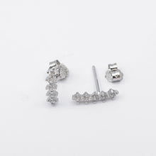 Load image into Gallery viewer, Shooting Star Cubic Zirconia Stud Earrings