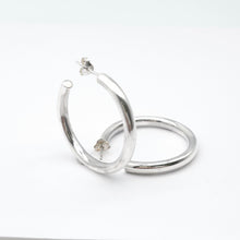 Load image into Gallery viewer, Round Hoop Earrings 4mmx35mm