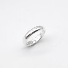 Load image into Gallery viewer, Sterling Silver Solid Dome Ring 4mm