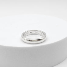 Load image into Gallery viewer, Sterling Silver Solid Dome Ring 4mm