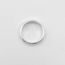 Load image into Gallery viewer, Sterling Silver Solid Dome Ring 4mm