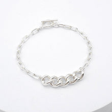 Load image into Gallery viewer, Curb and Link Bracelet
