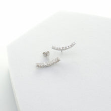 Load image into Gallery viewer, Cubic Zirconia Crawling Stud Earrings