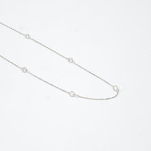 Load image into Gallery viewer, Cubic Zirconia Chain Necklace 50cm