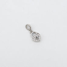 Load image into Gallery viewer, Cubic Zirconia Heart Charm Pendant