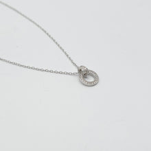 Load image into Gallery viewer, Channel Circle Necklace