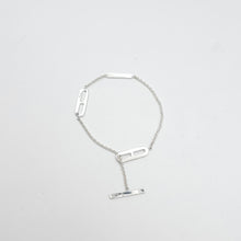 Load image into Gallery viewer, Flat Link Fob Knob Bracelet