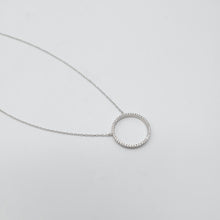 Load image into Gallery viewer, Cubic Zirconia O Necklace 22mm