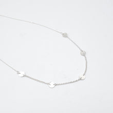 Load image into Gallery viewer, Sterling Silver 5 Disc 7mm Necklace