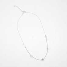 Load image into Gallery viewer, Sterling Silver 5 Disc 7mm Necklace