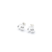 Load image into Gallery viewer, Twirling Hoop Earrings 10mm