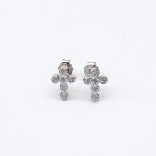 Load image into Gallery viewer, Cross Stud Earrings