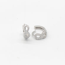 Load image into Gallery viewer, Infinity Huggie Earrings