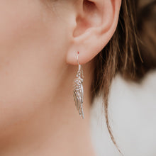 Load image into Gallery viewer, Angel Wing Earrings 30mm