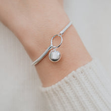Load image into Gallery viewer, Charming Ball Bracelet on Snake Chain