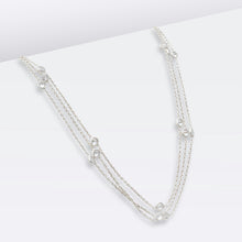 Load image into Gallery viewer, Cubic Zirconia Chain Necklace 50cm