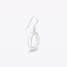 Load image into Gallery viewer, Elegant O Earrings 4mm x 20mm