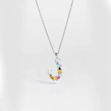 Load image into Gallery viewer, Multicolor Letter Necklace