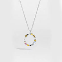 Load image into Gallery viewer, Multicolor Letter Necklace