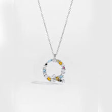 Load image into Gallery viewer, Multicolor Letter Necklace