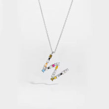 Load image into Gallery viewer, Multicolor Letter Necklace