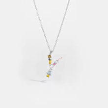 Load image into Gallery viewer, Multicolor Letter Necklace