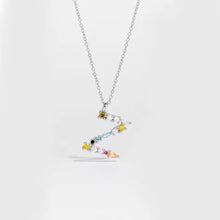 Load image into Gallery viewer, Multicolor Letter Necklace