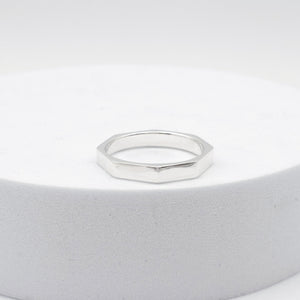 Octagon Ring 3mm