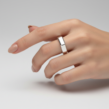 Load image into Gallery viewer, Octagon Ring 6mm
