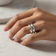 Load image into Gallery viewer, Sterling Silver Solid Dome Ring 4mm
