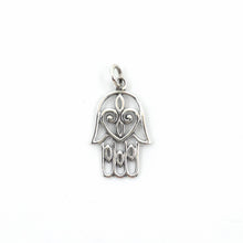 Load image into Gallery viewer, Hamsa Hand Charm Pendant
