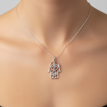 Load image into Gallery viewer, Hamsa Hand Charm Pendant
