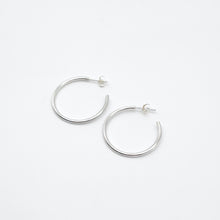 Load image into Gallery viewer, Hoop Earrings 2mm x 30mm
