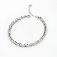 Load image into Gallery viewer, Cubic Zirconia Link Bracelet
