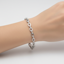 Load image into Gallery viewer, Cubic Zirconia Link Bracelet
