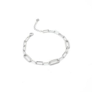 Links and Ovals Bracelet
