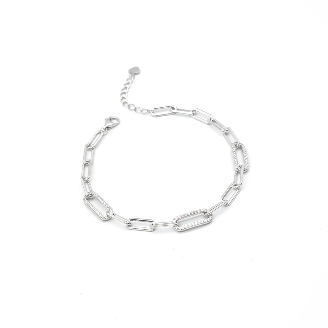 Links and Ovals Bracelet