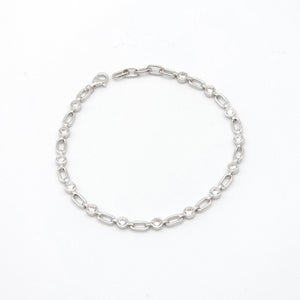 Oval and Cubic Zirconia Bracelet