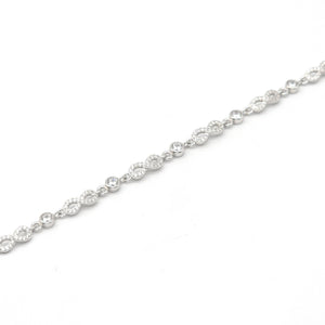 Infinity Cubic Zirconia Bracelet