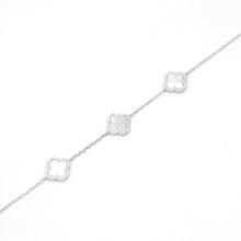 Load image into Gallery viewer, 3 Floral Mother of Pearl Bracelet
