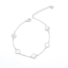 Load image into Gallery viewer, Floral 5 Mother of pearl Bracelet

