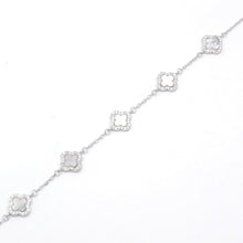 Load image into Gallery viewer, Floral Mother of Pearl Bracelet
