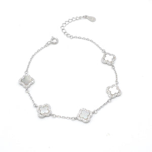Floral Mother of Pearl Bracelet