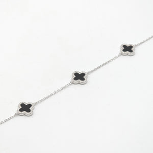 3 Floral Agate Bracelet
