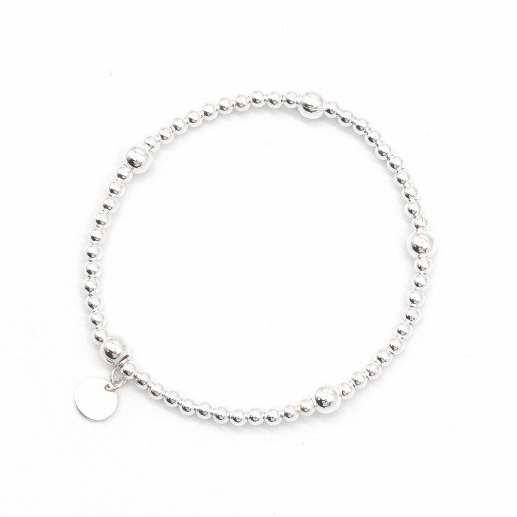 Stretchy 5 Ball Bracelet