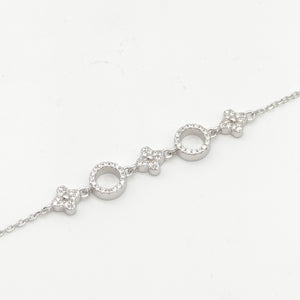 Flower Circle Bracelet
