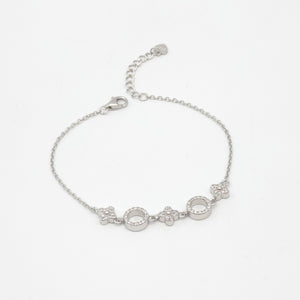 Flower Circle Bracelet