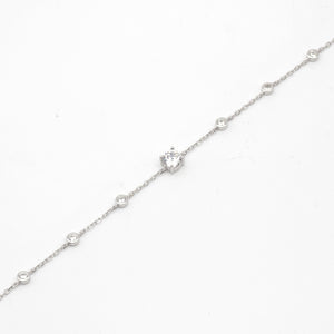 Cubic Zirconia Drops Bracelet