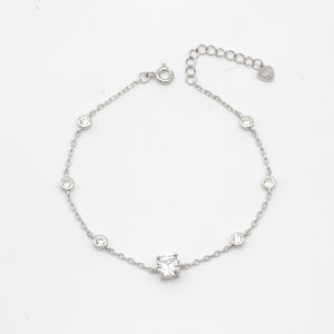 Cubic Zirconia Drops Bracelet